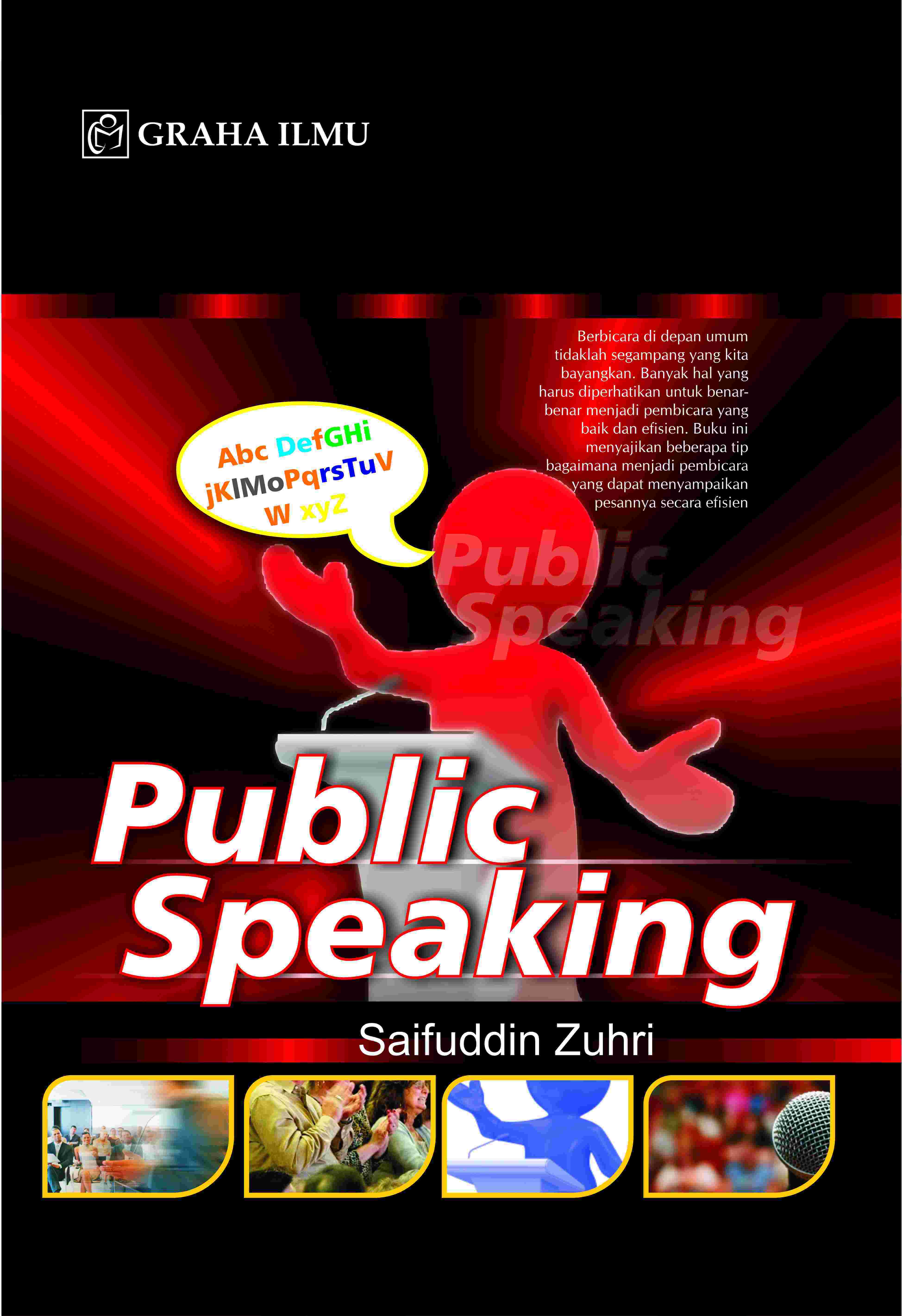 Sampul buku Public Speaking